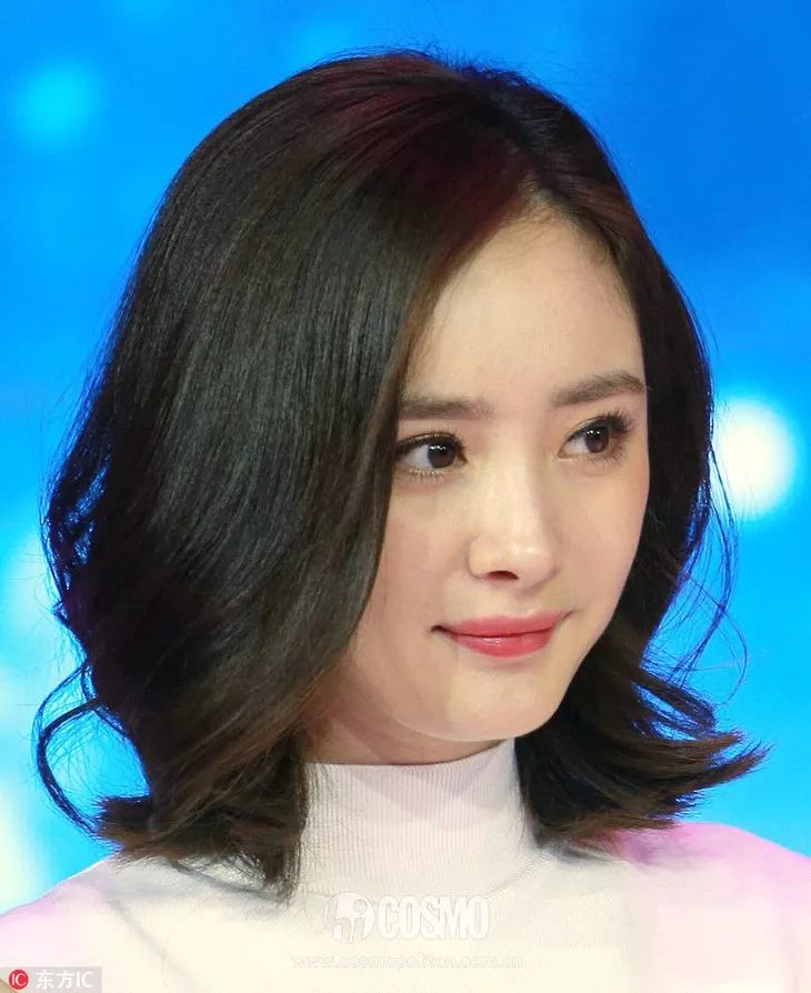 杨幂最新短发发型图片——科技与时尚的完美呈现