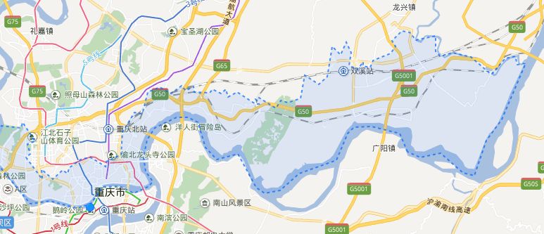 重庆主城最新地图全面概览