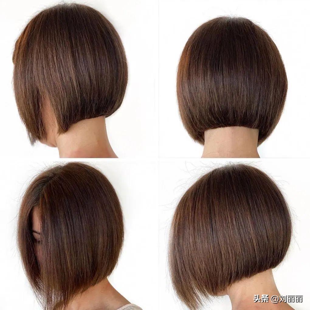 最新短发直发发型教程,打造时尚造型的指南与图片参考