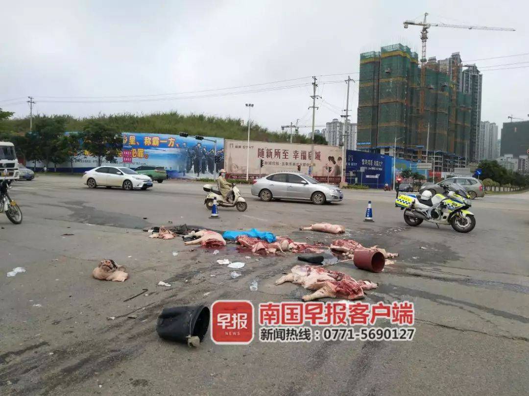 广西来宾车祸现场最新报道，现场直击车祸现场 🚓🚗痛心瞬间