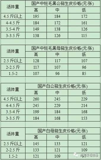 河北尚村最新毛皮价格走势及分析,市场影响因素深度解析