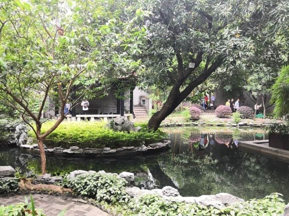 岭南园林绿意盎然之美，最新动态与美不胜收的美景！