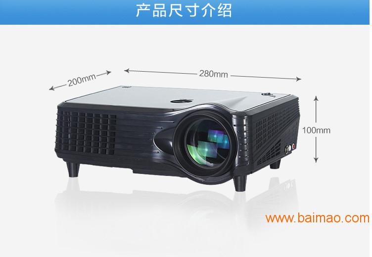家用高清投影机，小巷中的梦幻影院体验